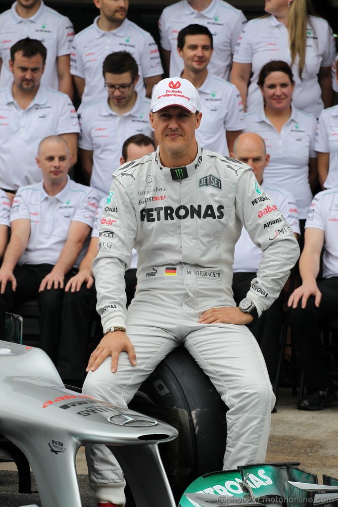 GP BRASILE, 25.11.2012-Michael Schumacher (GER) Mercedes AMG F1 W03 