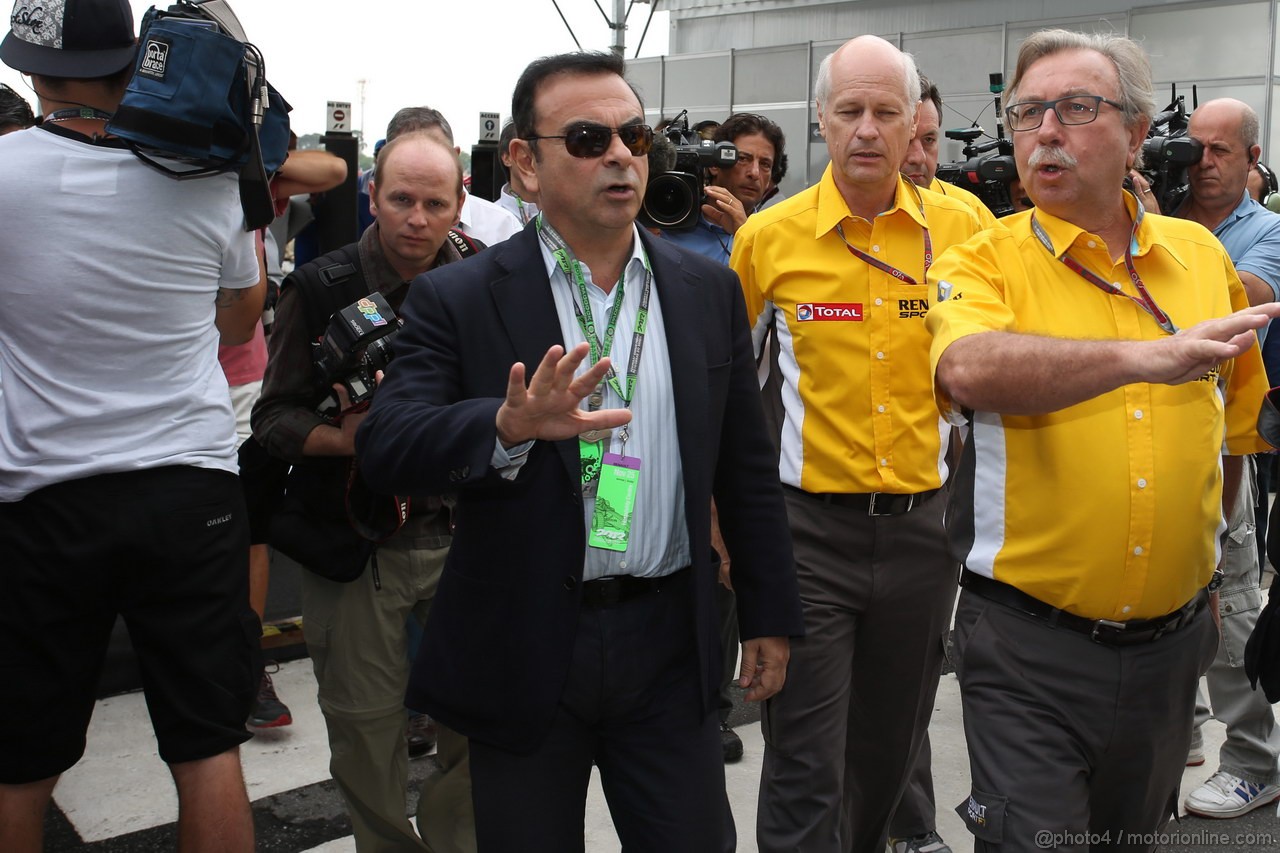 GP BRASILE, 25.11.2012- Carlos Ghosn (BRA), President Renault