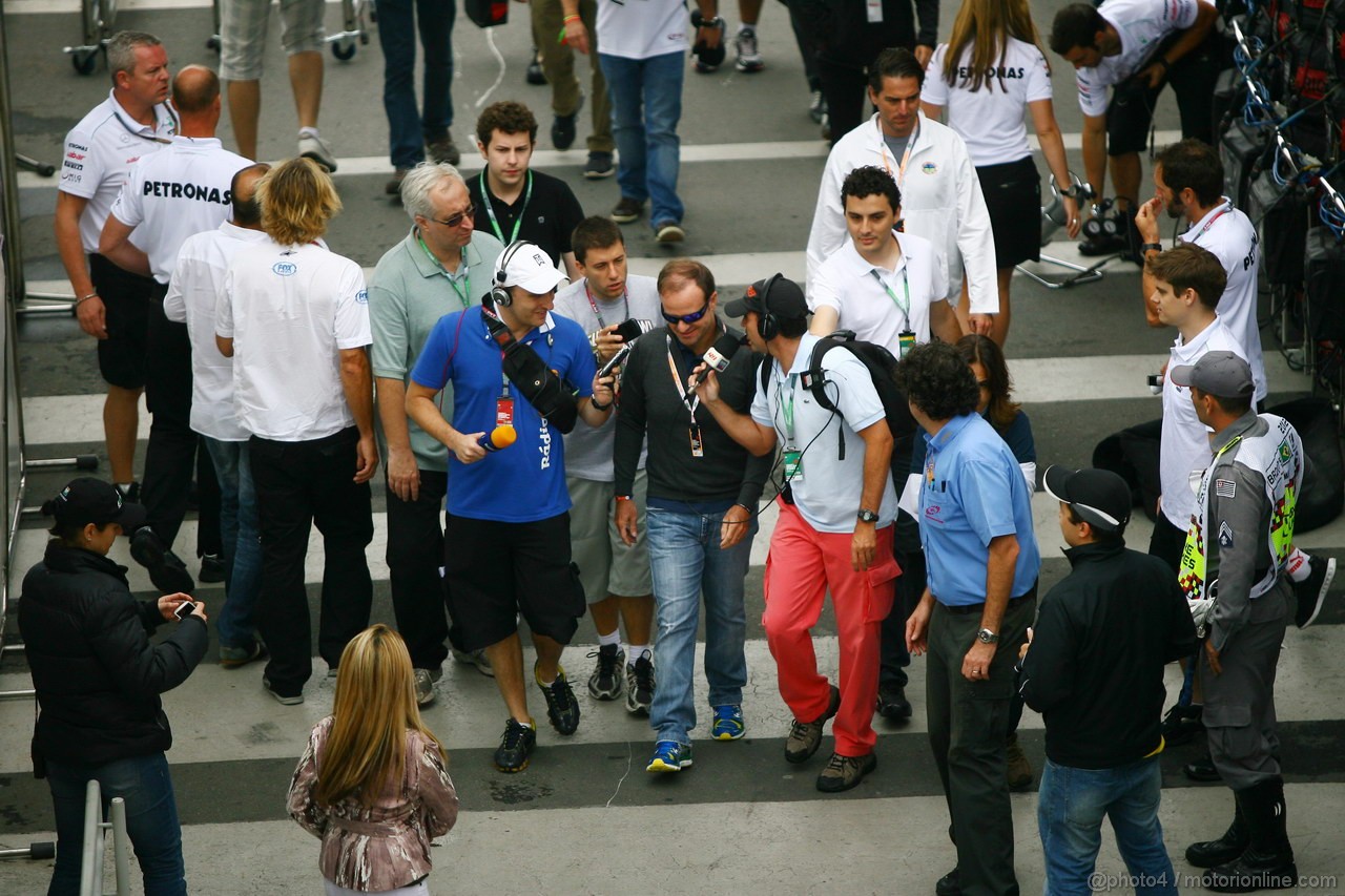GP BRASILE, 25.11.2012- Rubens Barrichello (BRA)