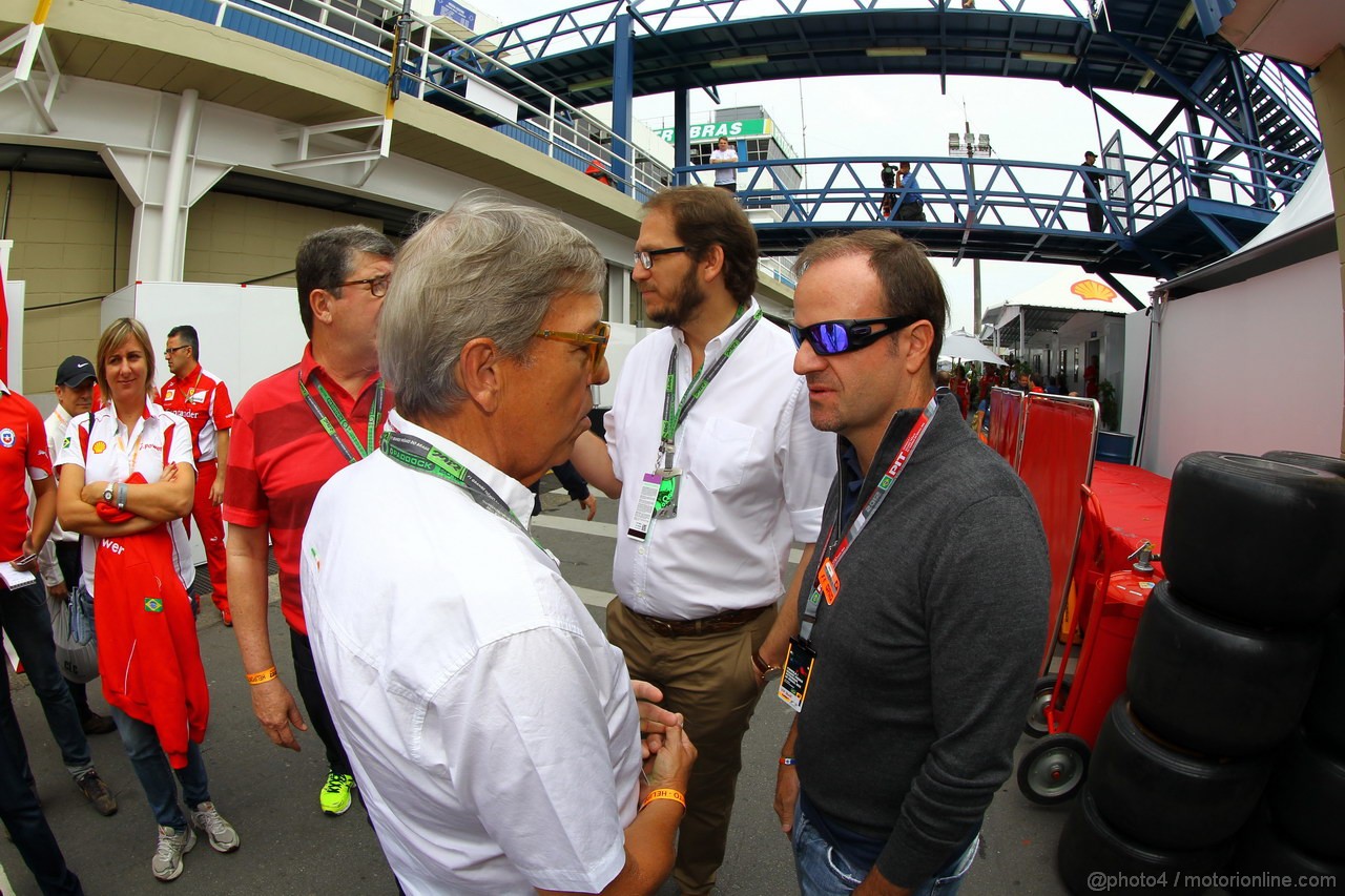 GP BRASILE, 25.11.2012- Rubens Barrichello (BRA)