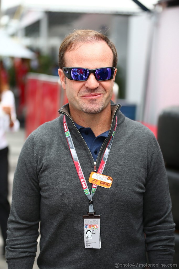 GP BRASILE, 25.11.2012- Rubens Barrichello (BRA)