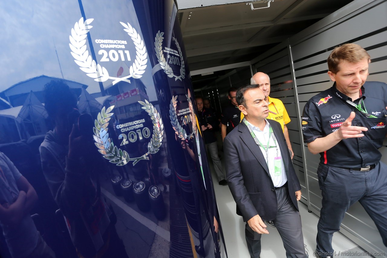 GP BRASILE, 25.11.2012- Carlos Ghosn (BRA), President Renault