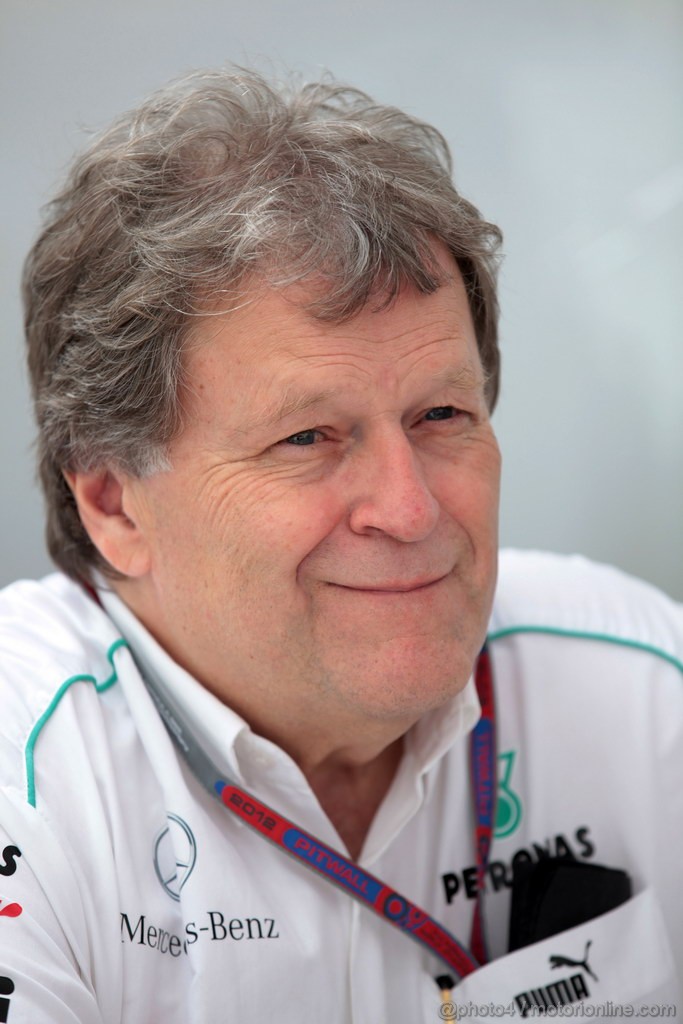 GP BRASILE, 25.11.2012- Norbert Haug (GER), Mercedes Motorsport chief  