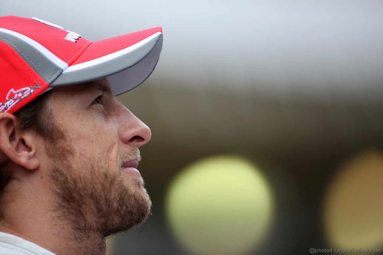 GP BRASILE, 25.11.2012- Jenson Button (GBR) McLaren Mercedes MP4-27 