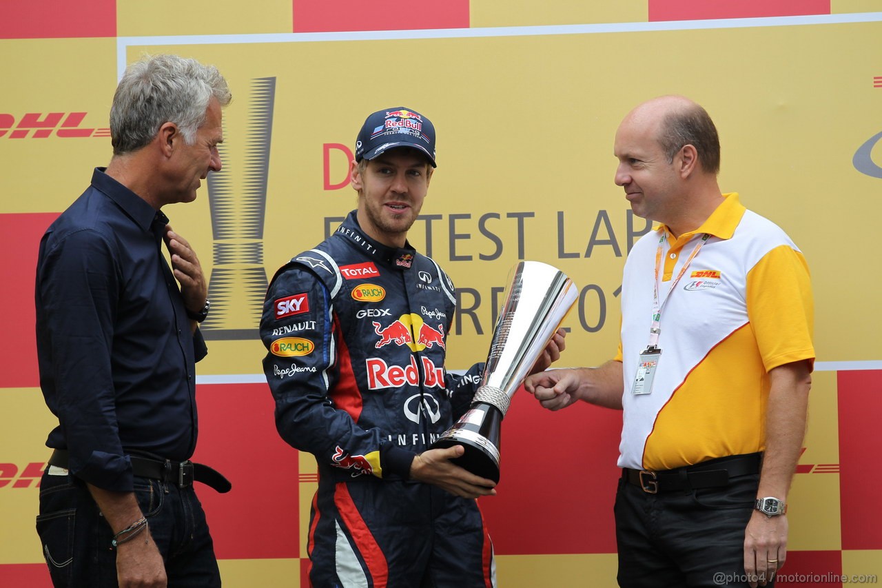 GP BRASILE, 25.11.2012- Sebastian Vettel (GER) Red Bull Racing RB8 