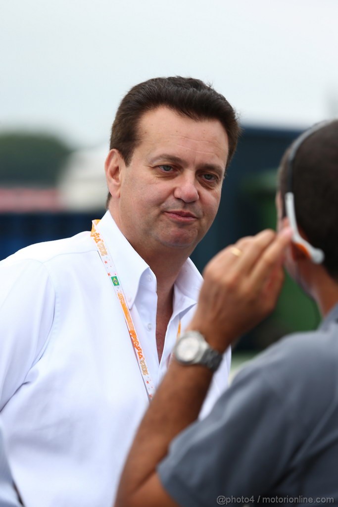 GP BRASILE, 25.11.2012- Gilberto Kassab, Major of Sao Paulo
