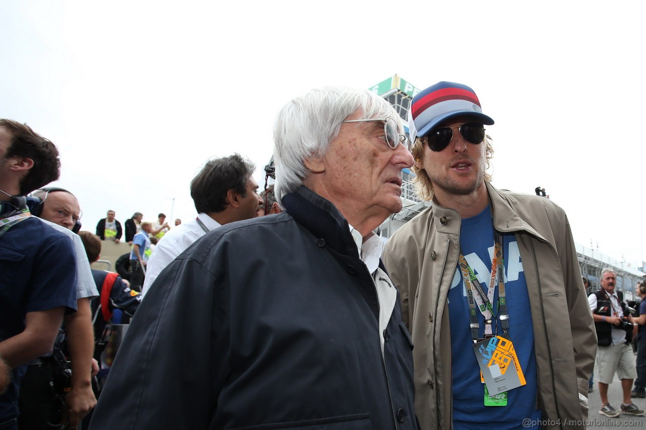 GP BRASILE, 25.11.2012- Gara, Bernie Ecclestone (GBR), President e CEO of Formula One Management  