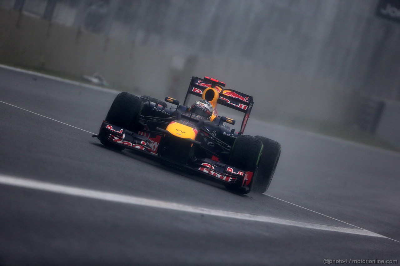 GP BRASILE, 25.11.2012- Gara, Sebastian Vettel (GER) Red Bull Racing RB8 