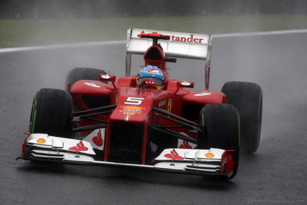 GP BRASILE, 25.11.2012- Gara, Fernando Alonso (ESP) Ferrari F2012 