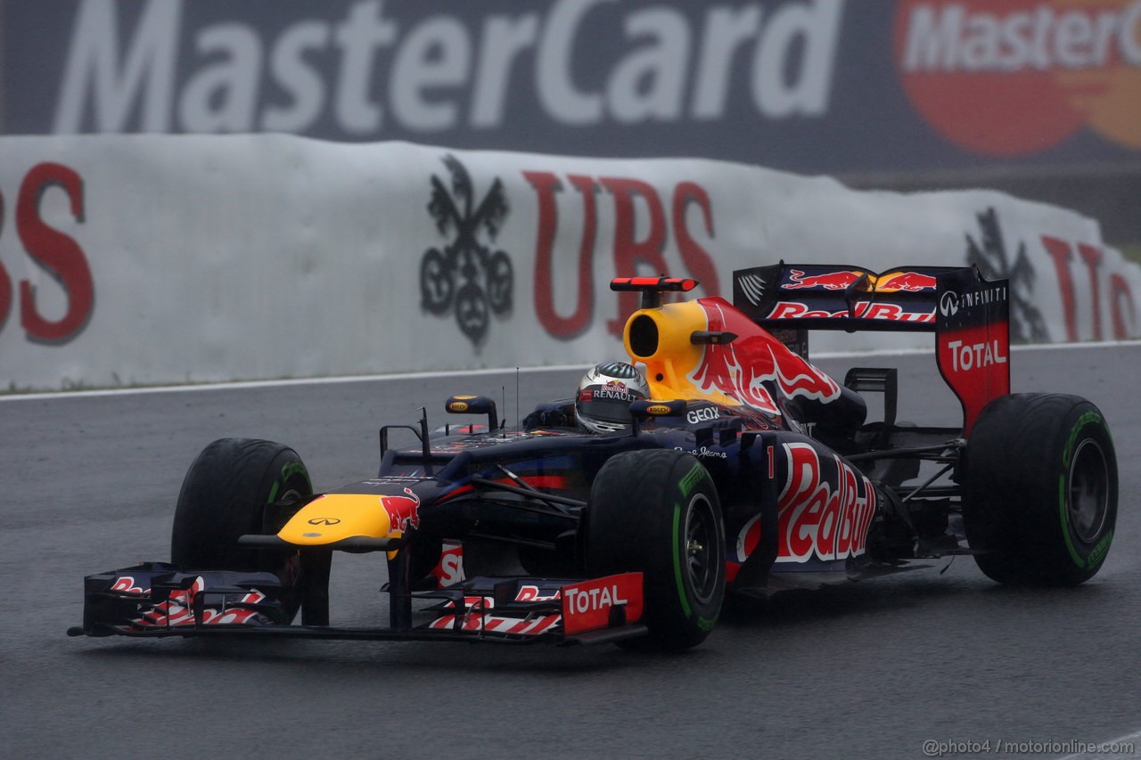 GP BRASILE, 25.11.2012- Gara, Sebastian Vettel (GER) Red Bull Racing RB8 