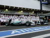 GP BRASILE, 25.11.2012- Mercedes Team photograph, Michael Schumacher (GER) Mercedes AMG F1 W03 e Nico Rosberg (GER) Mercedes AMG F1 W03