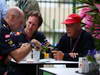 GP BRASILE, 25.11.2012- Adrian Newey (GBR), Red Bull Racing , Technical Operations Director, Christian Horner (GBR), Red Bull Racing, Sporting Director e Nikki Lauda (AU), Mercedes 