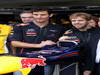 GP BRASILE, 25.11.2012- Mark Webber (AUS) Red Bull Racing RB8 e Sebastian Vettel (GER) Red Bull Racing RB8 