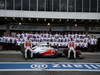 GP BRASILE, 25.11.2012- Mclaren team photograph