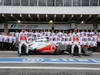 GP BRASILE, 25.11.2012- Mclaren team photograph