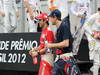 GP BRASILE, 25.11.2012- Felipe Massa (BRA) Ferrari F2012 e Sebastian Vettel (GER) Red Bull Racing RB8 