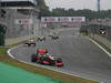 GP BRASILE, 25.11.2012- Gara, Jenson Button (GBR) McLaren Mercedes MP4-27 davanti a Fernando Alonso (ESP) Ferrari F2012 