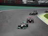 GP BRASILE, 25.11.2012- Gara, Michael Schumacher (GER) Mercedes AMG F1 W03 davanti a Daniel Ricciardo (AUS) Scuderia Toro Rosso STR7 