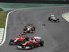 GP BRASILE, 25.11.2012- Gara, Charles Pic (FRA) Marussia F1 Team MR01 e Fernando Alonso (ESP) Ferrari F2012 