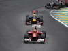 GP BRASILE, 25.11.2012- Gara, Felipe Massa (BRA) Ferrari F2012 davanti a Sebastian Vettel (GER) Red Bull Racing RB8 