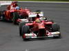 GP BRASILE, 25.11.2012- Gara, Felipe Massa (BRA) Ferrari F2012 e Fernando Alonso (ESP) Ferrari F2012