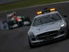 GP BRASILE, 25.11.2012- Gara, Safety car davanti a Nico Hulkenberg (GER) Sahara Force India F1 Team VJM05 