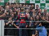 GP BRASILE, 25.11.2012- Gara, Festeggiamenti, Sebastian Vettel (GER) Red Bull Racing RB8, World Champion 2012
