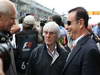 GP BRASILE, 25.11.2012- Gara, Bernie Ecclestone (GBR), President e CEO of Formula One Management  e Carlos Ghosn (BRA), President Renault