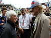 GP BRASILE, 25.11.2012- Gara, Bernie Ecclestone (GBR), President e CEO of Formula One Management  e Owen Wilson (USA)
