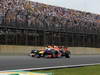 GP BRASILE, 25.11.2012- Gara, Paul di Resta (GBR) Sahara Force India F1 Team VJM05 e Sebastian Vettel (GER) Red Bull Racing RB8 
