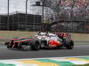 GP BRASILE, 25.11.2012- Gara, Jenson Button (GBR) McLaren Mercedes MP4-27 e Lewis Hamilton (GBR) McLaren Mercedes MP4-27 
