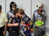 GP BRASILE, 25.11.2012- Gara, Sebastian Vettel (GER) Red Bull Racing RB8 e Christian Horner (GBR), Red Bull Racing, Sporting Director