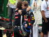 GP BRASILE, 25.11.2012- Gara, Sebastian Vettel (GER) Red Bull Racing RB8 e Christian Horner (GBR), Red Bull Racing, Sporting Director 