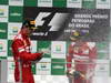 GP BRASILE, 25.11.2012- Gara, secondo Fernando Alonso (ESP) Ferrari F2012 e terzo Felipe Massa (BRA) Ferrari F2012 