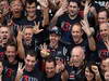 GP BRASILE, 25.11.2012- Gara, Festeggiamenti, Sebastian Vettel (GER) Red Bull Racing RB8, 3 times World Champion 2012 