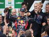 GP BRASILE, 25.11.2012- Gara, Festeggiamenti, Sebastian Vettel (GER) Red Bull Racing RB8, 3 times World Champion 2012 