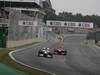 GP BRASILE, 25.11.2012- Gara, Nico Hulkenberg (GER) Sahara Force India F1 Team VJM05 e Jenson Button (GBR) McLaren Mercedes MP4-27 