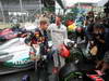 GP BRASILE, 25.11.2012- Gara, Sebastian Vettel (GER) Red Bull Racing RB8, world champion 2012 with Michael Schumacher (GER) Mercedes AMG F1 W03 