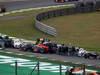 GP BRASILE, 25.11.2012- Gara, Crash, Sebastian Vettel (GER) Red Bull Racing RB8 e Bruno Senna (BRA) Williams F1 Team FW34
