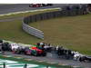 GP BRASILE, 25.11.2012- Gara, Crash, Sebastian Vettel (GER) Red Bull Racing RB8 e Bruno Senna (BRA) Williams F1 Team FW34 