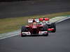 GP BRASILE, 25.11.2012- Gara, Felipe Massa (BRA) Ferrari F2012 davanti a Lewis Hamilton (GBR) McLaren Mercedes MP4-27 