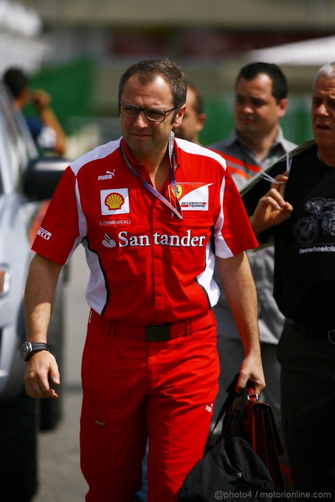 GP BRASILE, 22.11.2012- Conferenza Stampa, Stefano Domenicali (ITA), Team Principal 