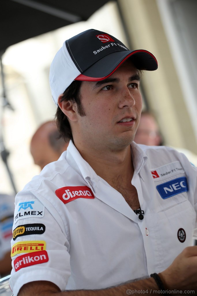 GP BRASILE, 22.11.2012- Sergio Prez (MEX) Sauber F1 Team C31 