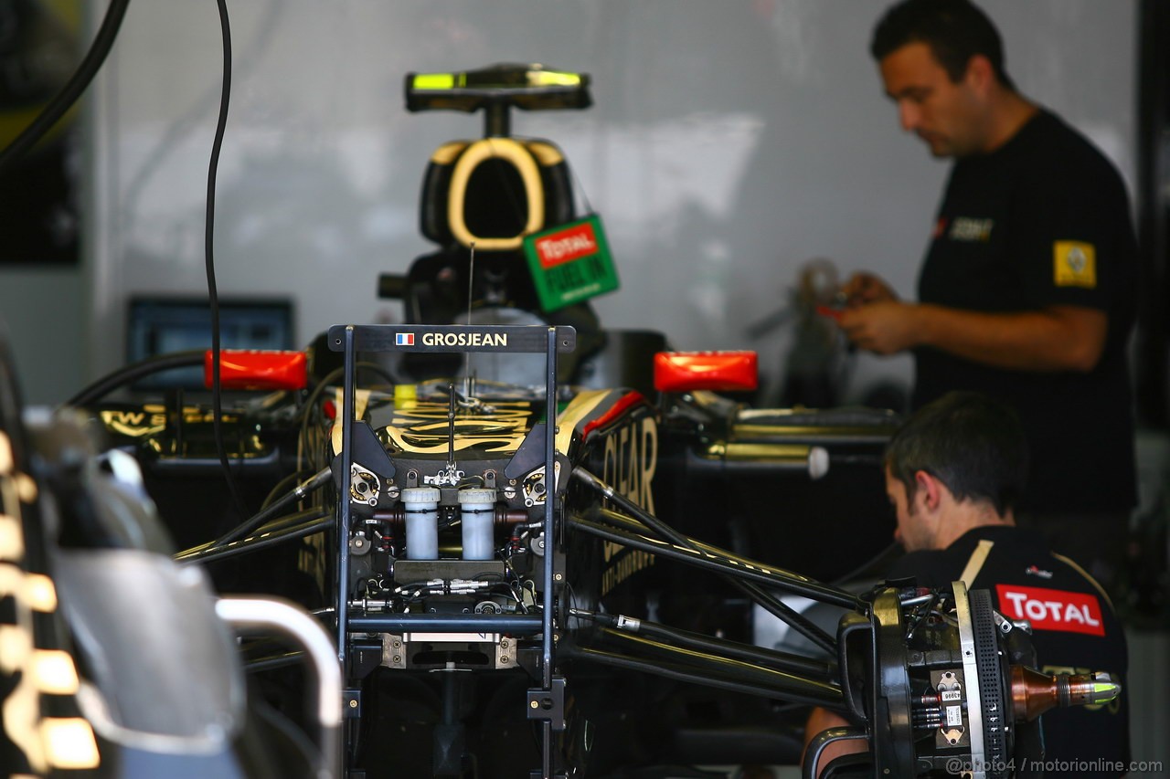 GP BRASILE, 22.11.2012- Romain Grosjean (FRA) Lotus F1 Team E20 