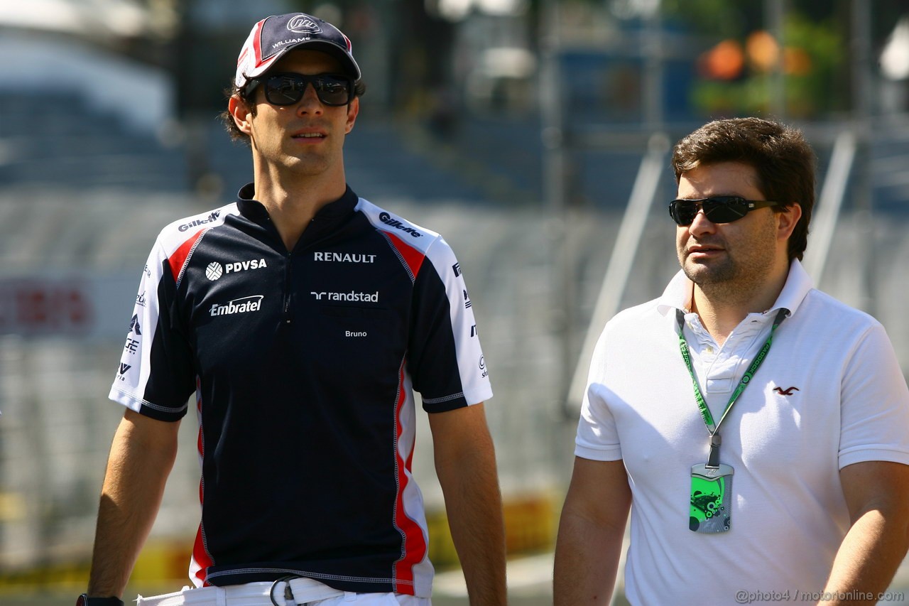 GP BRASILE, 22.11.2012- Bruno Senna (BRA) Williams F1 Team FW34 