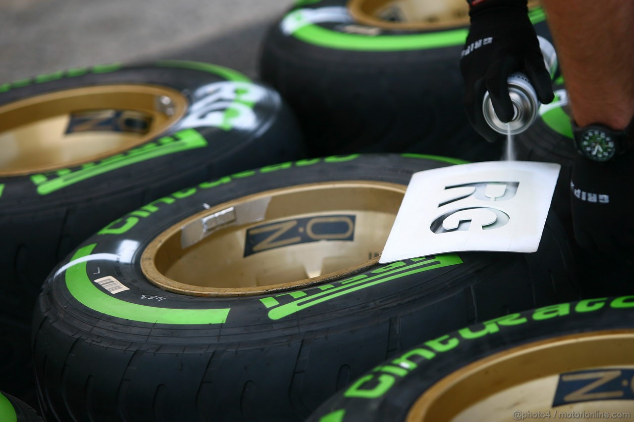 GP BRASILE, 22.11.2012- Pirelli Tyres e OZ Wheels