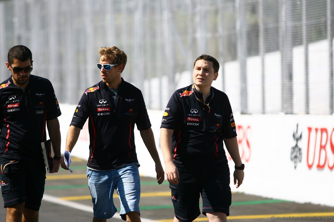 GP BRASILE, 22.11.2012- Sebastian Vettel (GER) Red Bull Racing RB8 