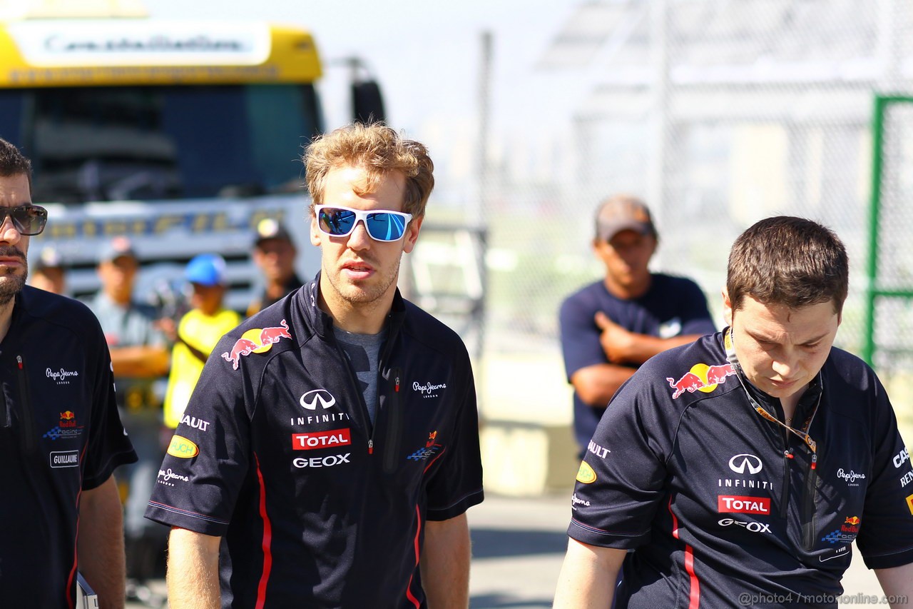 GP BRASILE, 22.11.2012- Sebastian Vettel (GER) Red Bull Racing RB8