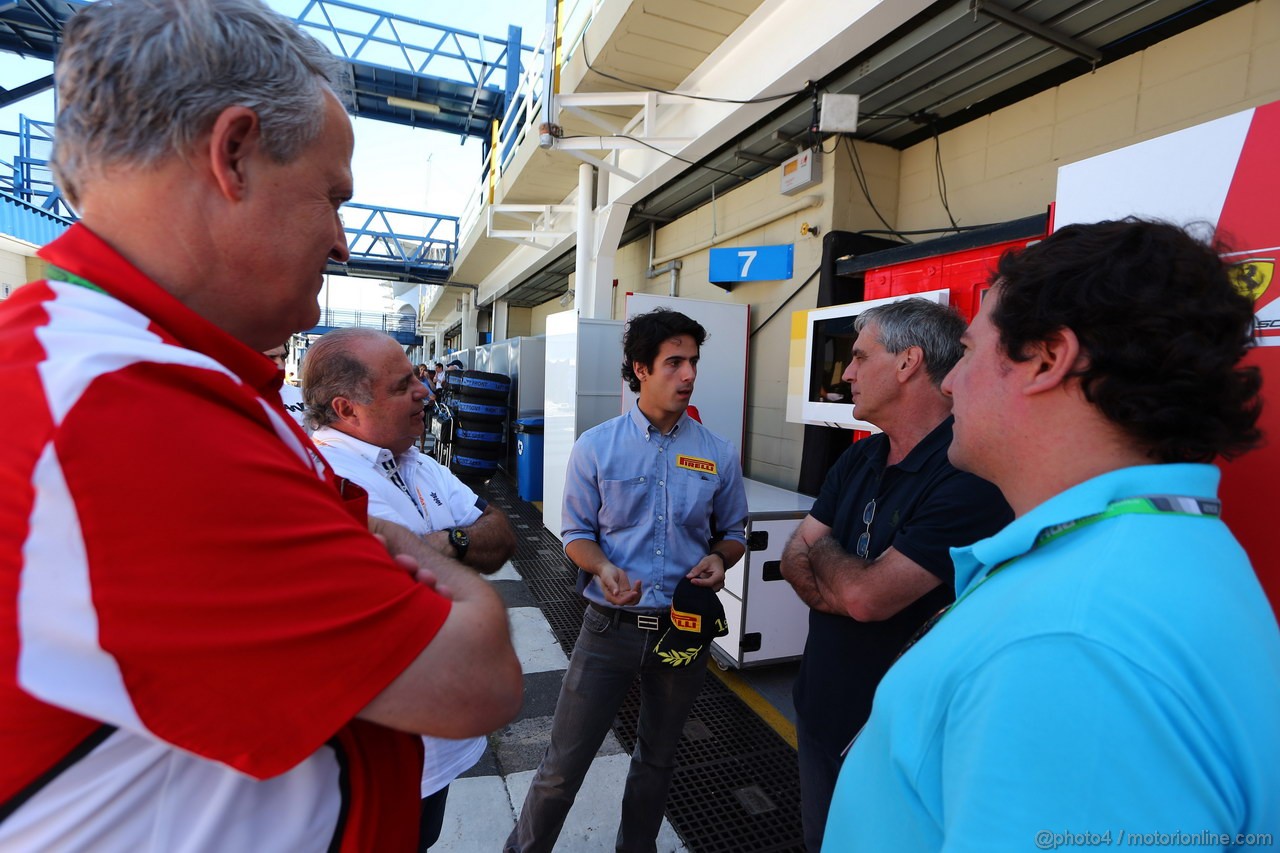 GP BRASILE, 22.11.2012- Lucas Di Grassi (BRA), Pirelli Test Driver