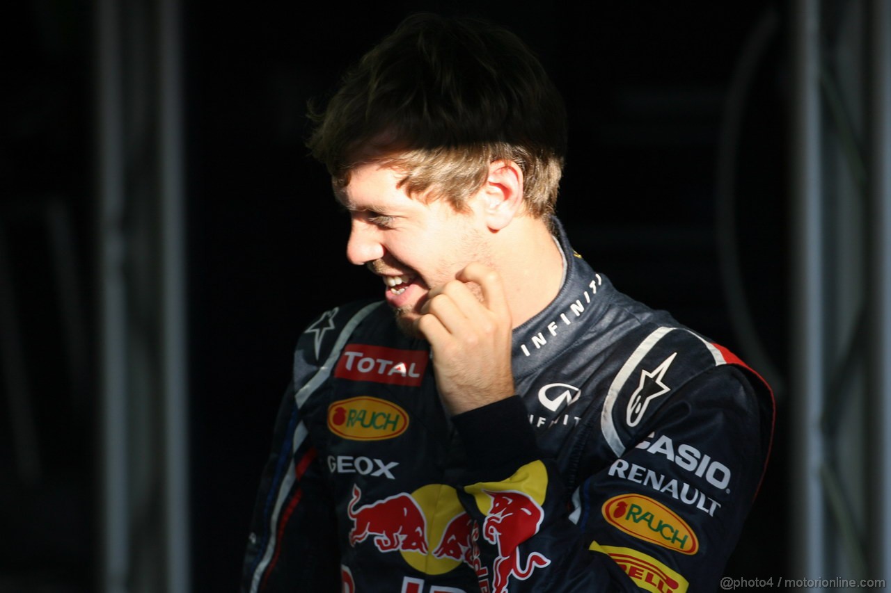 GP BRASILE, 22.11.2012- Red Bull Team Photo, Sebastian Vettel (GER) Red Bull Racing RB8